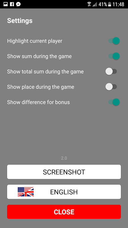 Yatzy Note Screenshot 4