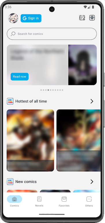 Comic Fan - Read Comics Captura de pantalla 1