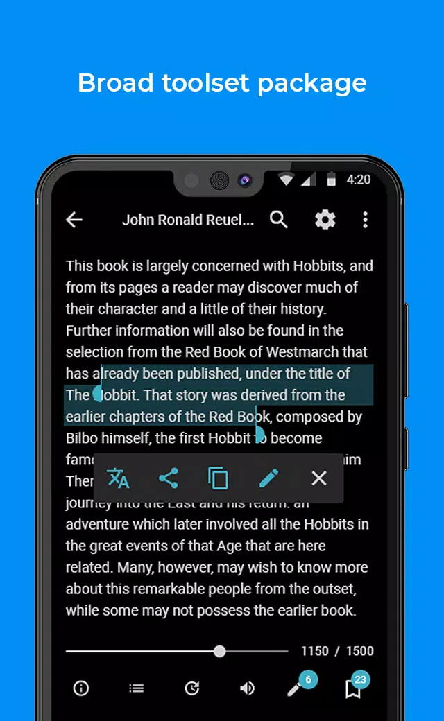 FullReader – e-book reader Screenshot 2