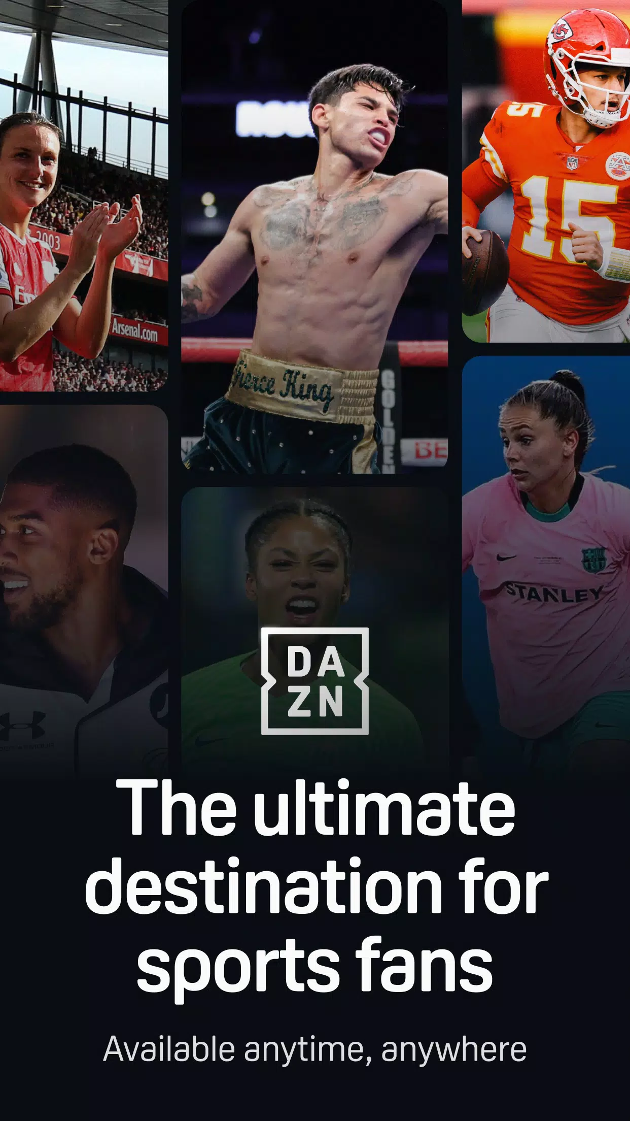 DAZN (運動賽事直播)應用截圖第1張