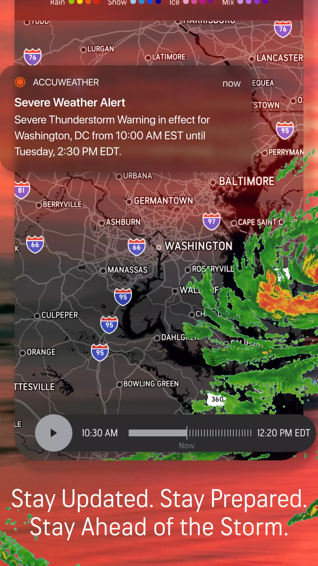 AccuWeather स्क्रीनशॉट 2