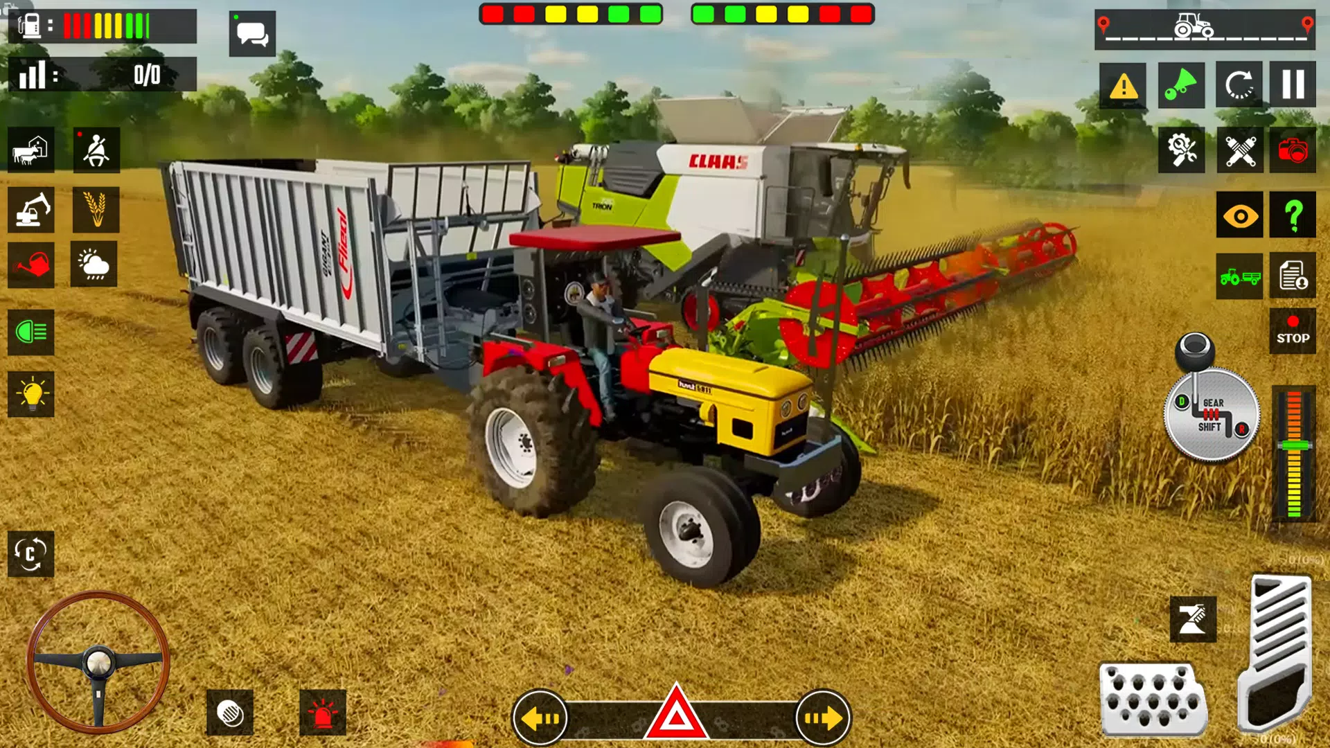 Farming Tractor Game 2023 3D Screenshot 4