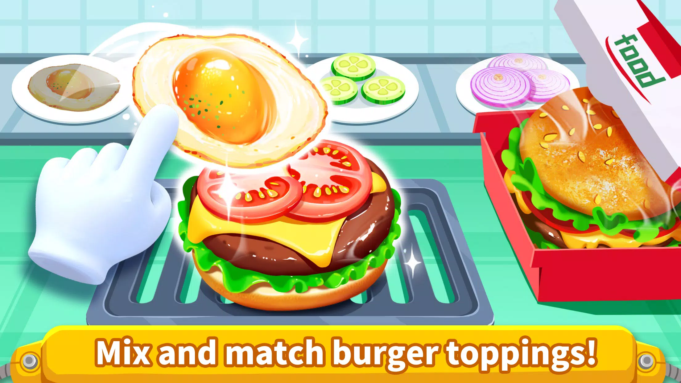 Little Panda's Space Kitchen Screenshot 2