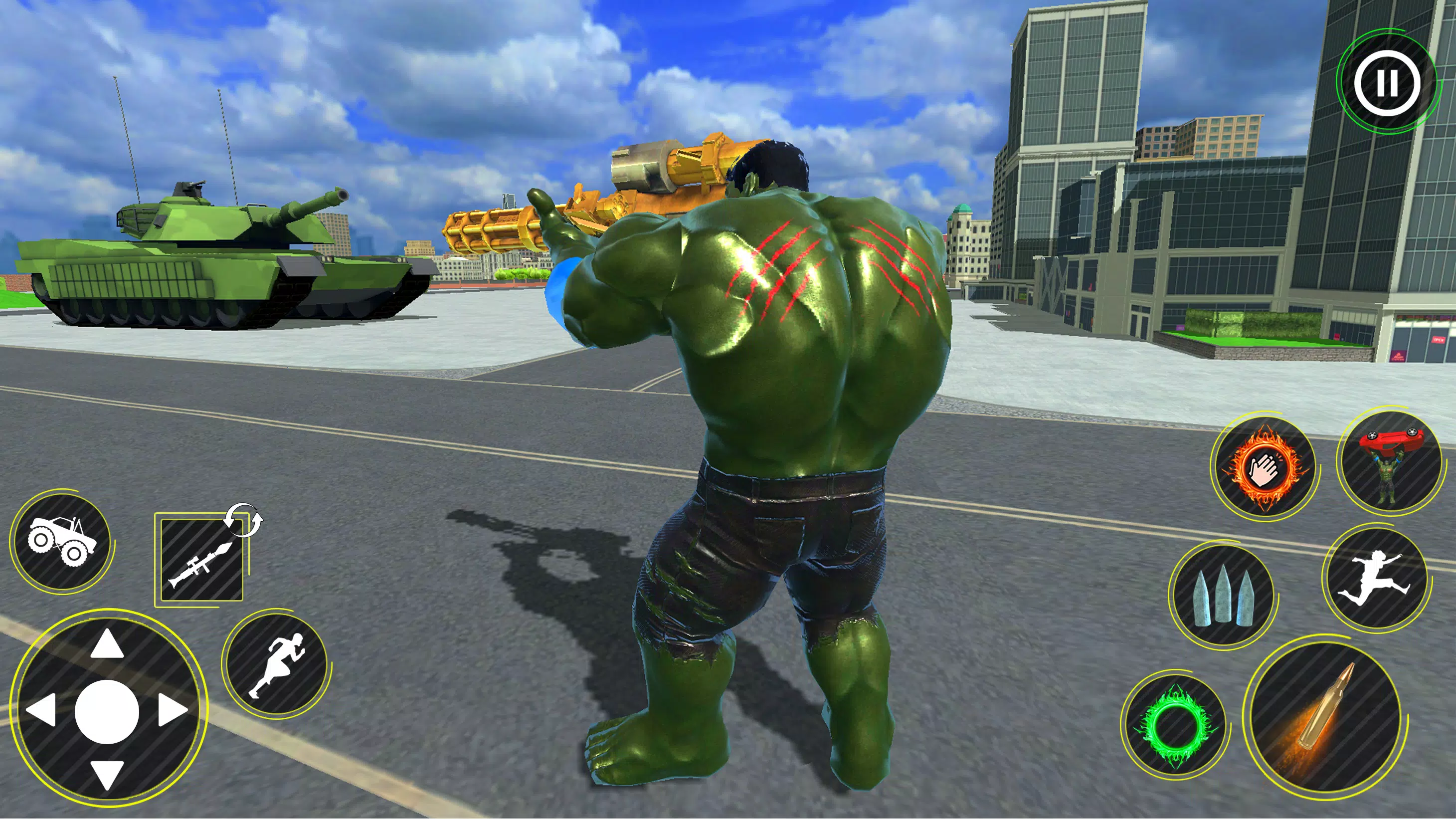 Incredible Monster Hero 3D War應用截圖第3張