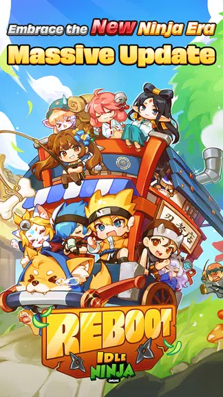 Idle Ninja Online: AFK MMORPG應用截圖第1張