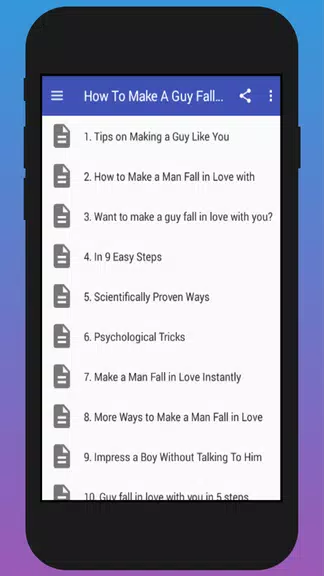 How To Make a Guy Fall in Love With You スクリーンショット 1