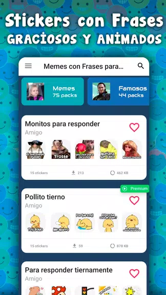 Memes con Frases para WhatsApp應用截圖第3張