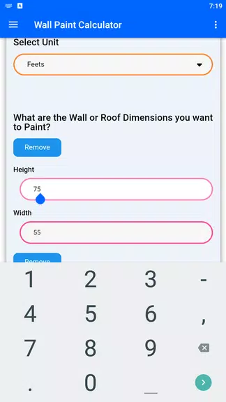 Wall Paint Calculator應用截圖第2張