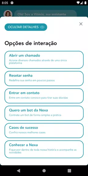 Vitória - Assistente Virtual N Capture d’écran 3