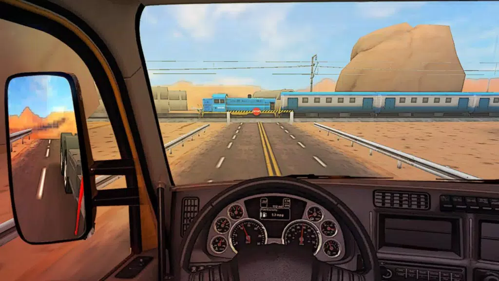 Highway Cargo Truck Simulator Captura de pantalla 4