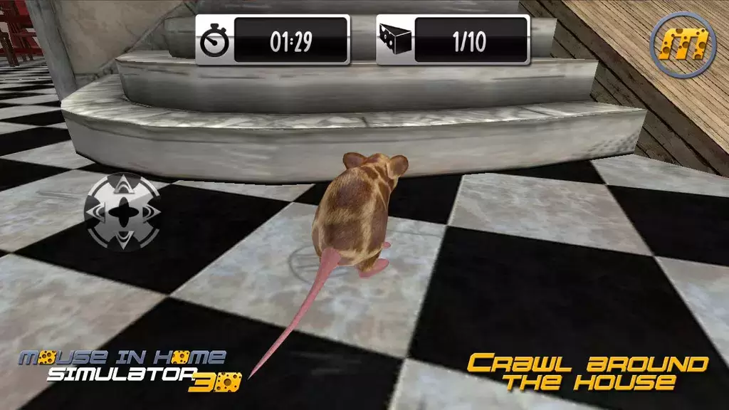 Mouse in Home Simulator 3D स्क्रीनशॉट 3