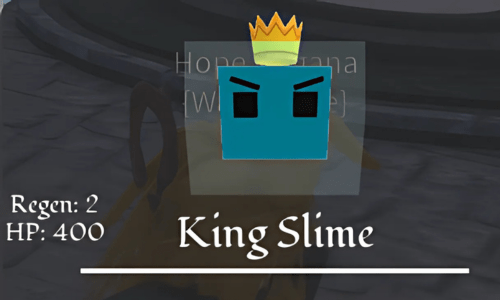 King Slime in-game sprite