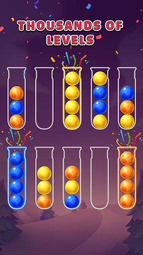 Color Ball Sort Puzzle 스크린샷 1