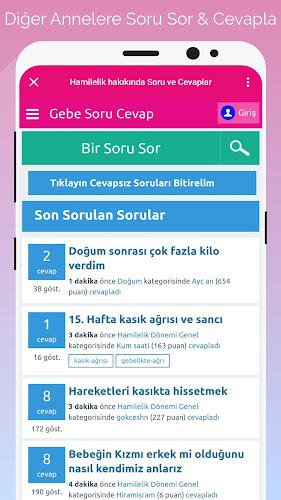 Gün Gün Gebelik Takibi Capture d’écran 2