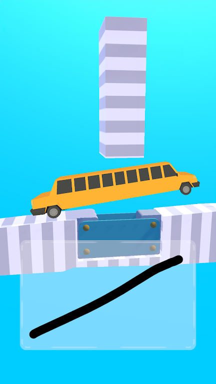 Car Climber: Draw Bridge 3D Скриншот 1