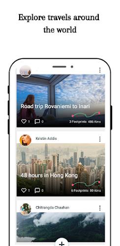 Trotter It -Travel Journal App Captura de tela 3