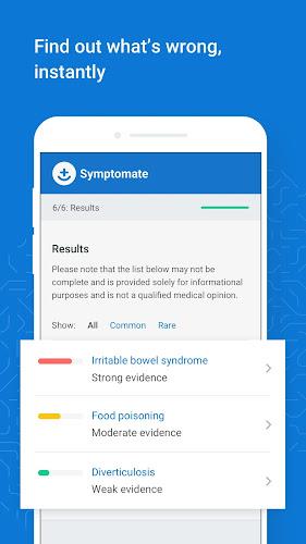 Symptomate – Symptom checker Captura de tela 2