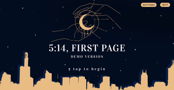 5:14, First Page [Demo Version] スクリーンショット 1