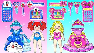 chibi doll dress up makeover 스크린샷 4