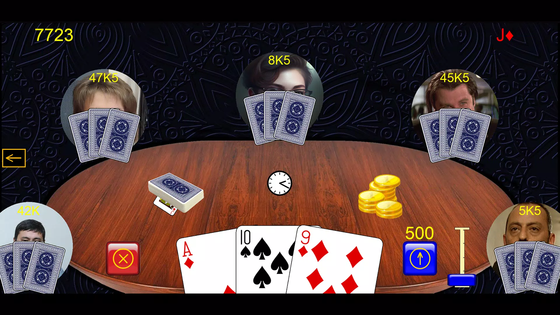 Azi card game スクリーンショット 2
