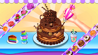 Sweet Cake Maker Cake Game Capture d'écran 2