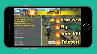 ffh4x mod menu for f fire स्क्रीनशॉट 1