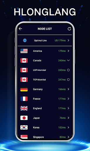 hlonglangvpn スクリーンショット 3