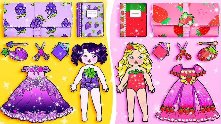 Paper Dolls Diary DIY Dress Up應用截圖第1張