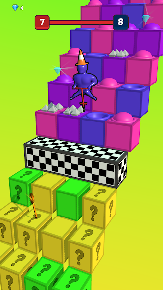 Pop It Run! 3D Mod Captura de pantalla 2
