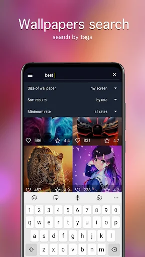 7Fon: Wallpapers & Backgrounds Скриншот 1