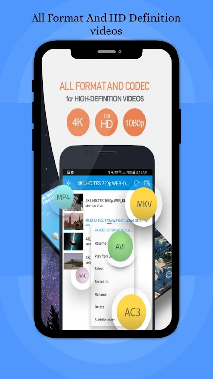 SNXX VIDEO PLAYER 2020 : All Format Video Player應用截圖第2張