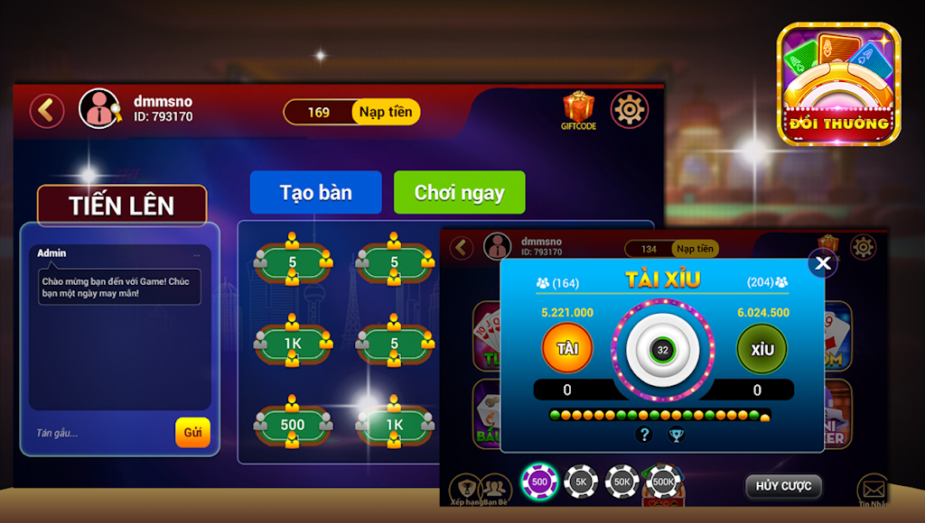 BemClub game danh bai doi thuong スクリーンショット 2