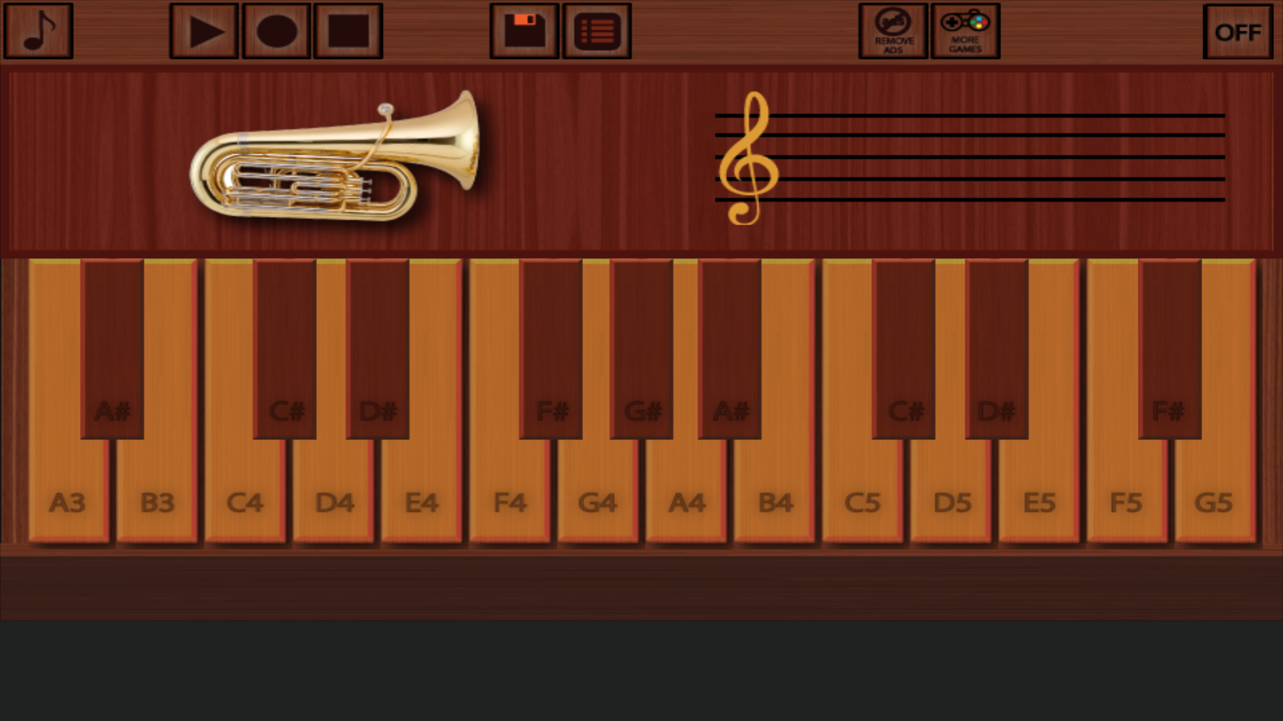Professional Tuba スクリーンショット 1