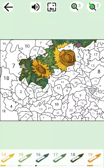Painting by numbers and puzzle应用截图第1张