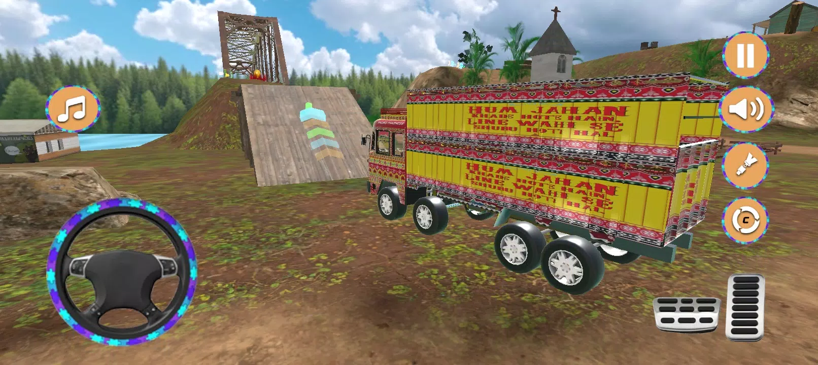 Hill Truck Simulator Games 3d Captura de tela 4