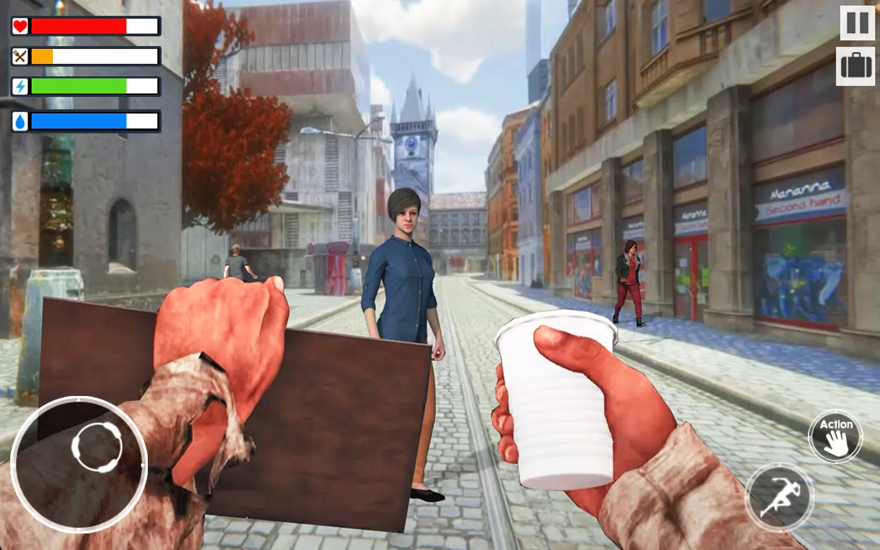 Tramp Simulator Homeless Games应用截图第1张