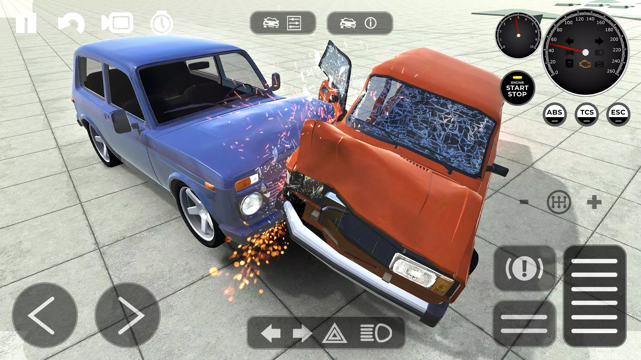 Beam Drive Crashes Original 3D Screenshot 1