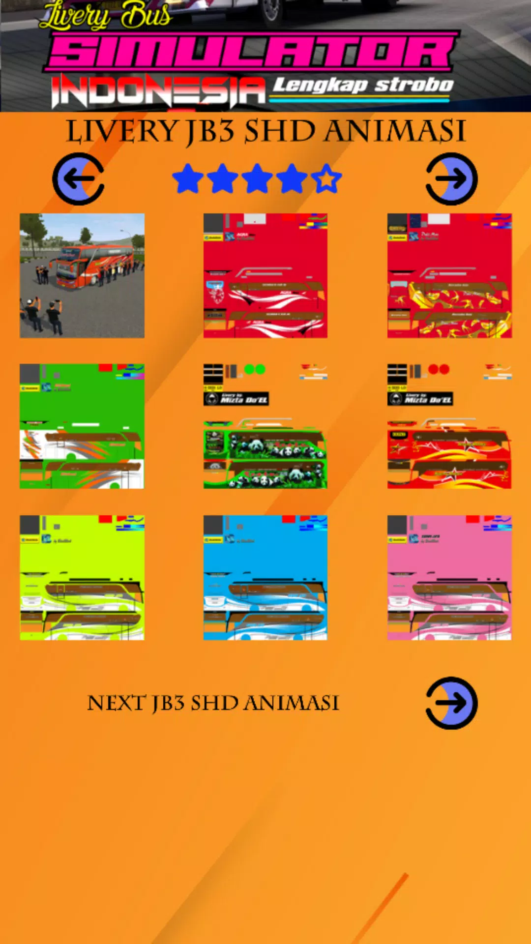 Skin Bus Simulator Indonesia應用截圖第3張