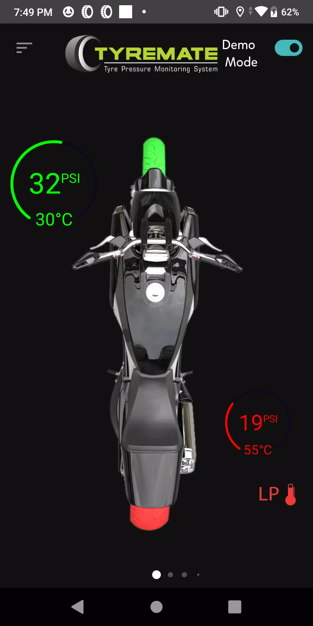 Tyremate TPMS for 2 wheelers应用截图第2张