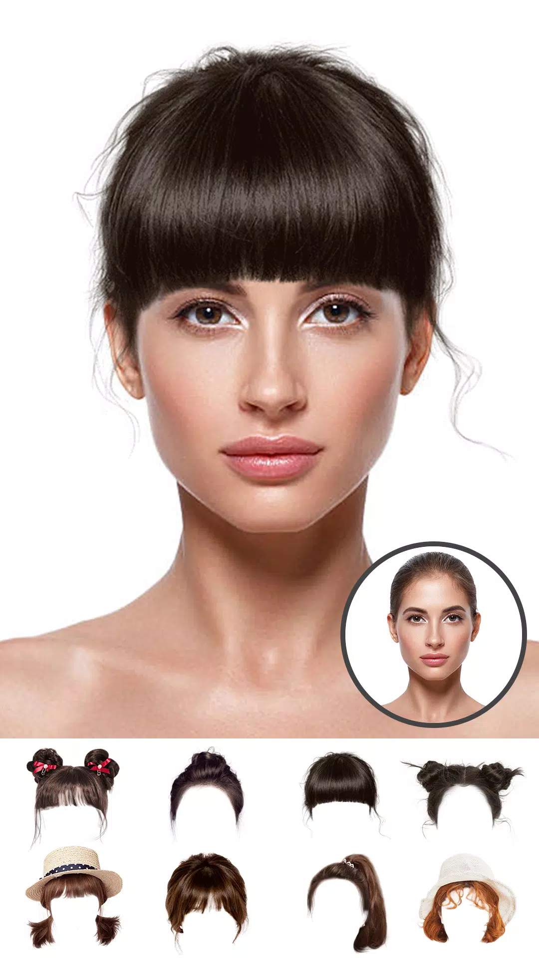 Hairstyles Changer Capture d’écran 1