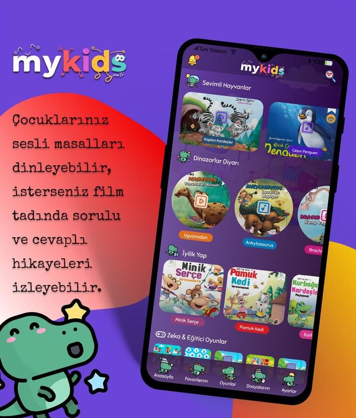 Mykids Masallar & Oyunlar Screenshot 2