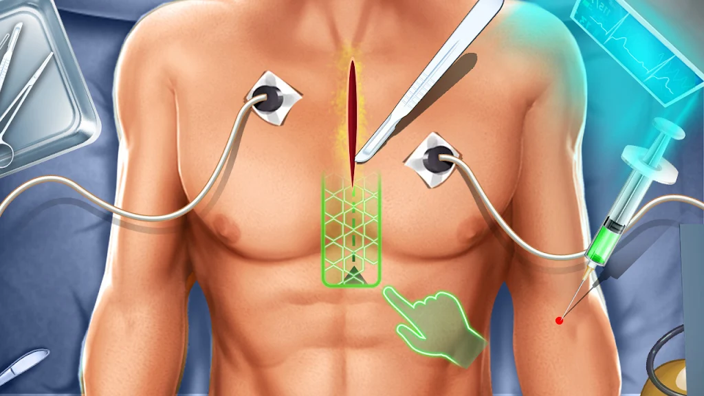 Heart Surgery Doctor Game Captura de pantalla 2