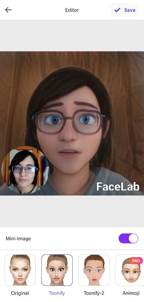 FaceLab: 서서히늙어가는늙음필터, 사진 페이스앱 스크린샷 2