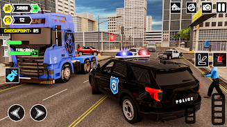 Real Police Driving Simulator Screenshot 2