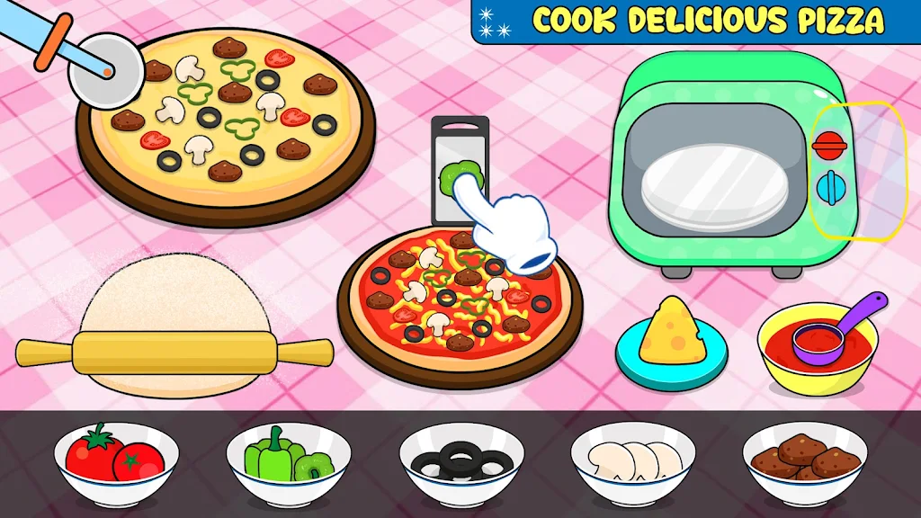 Kitchen Set Cooking Games Скриншот 2