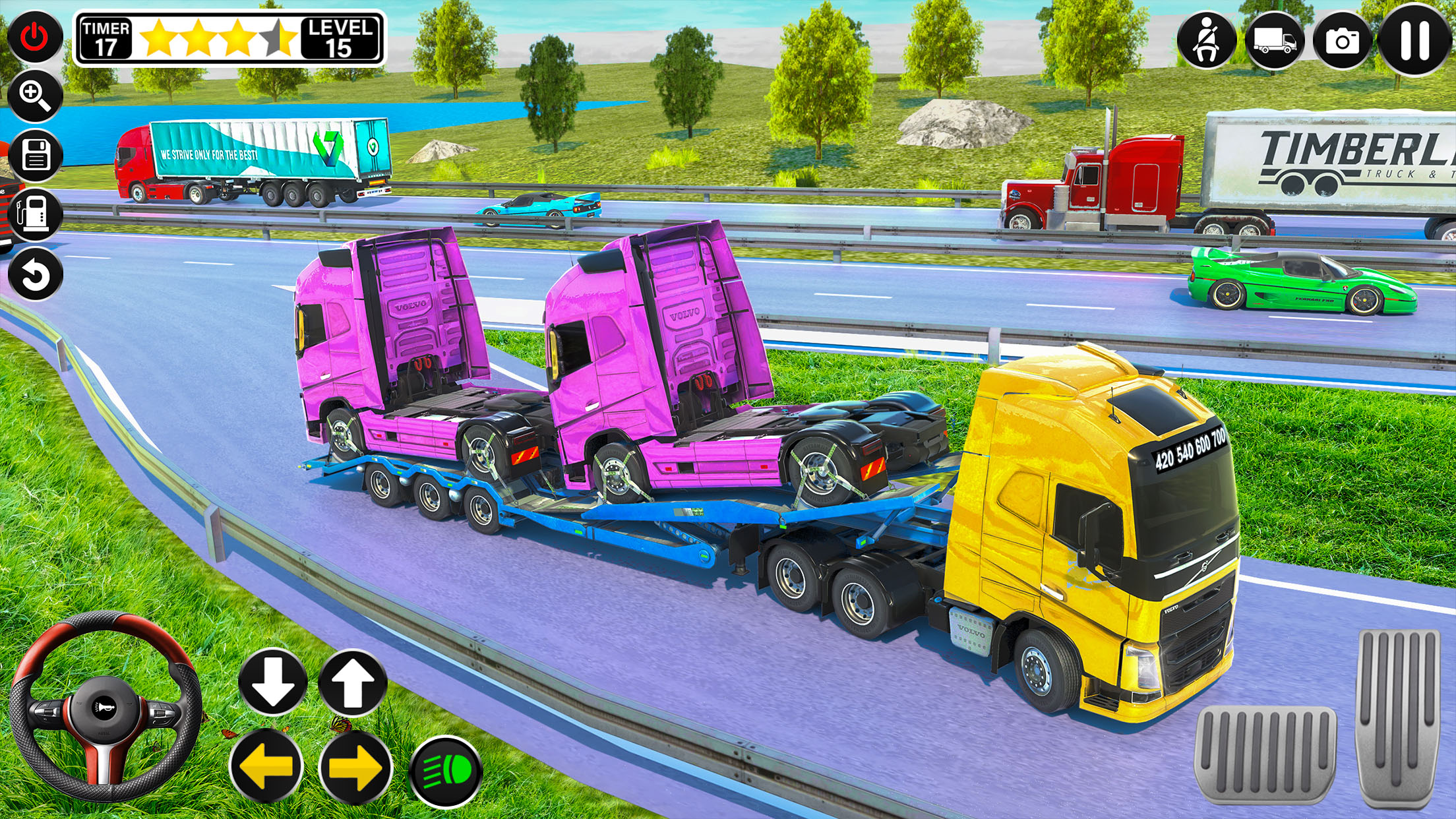 Crazy Truck Driving:Truck Game Скриншот 2