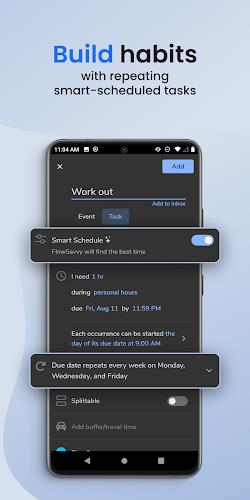 FlowSavvy: Time Block Planner 스크린샷 2