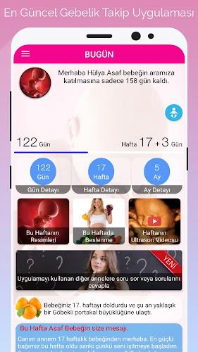 Gün Gün Gebelik Takibi Capture d’écran 1