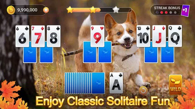 Solitaire Tripeaks - Lazy Time 스크린샷 1