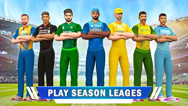 World Cricket Match Game Captura de pantalla 1